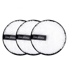 Load image into Gallery viewer, 1/3PCS New Makeup Removal Sponge Flutter Wash Cotton Flapping Reusable Wet Sponge Face Puff Soft Natural Cleaner Premium Microfiber Cloth