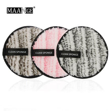 Load image into Gallery viewer, 1/3PCS New Makeup Removal Sponge Flutter Wash Cotton Flapping Reusable Wet Sponge Face Puff Soft Natural Cleaner Premium Microfiber Cloth