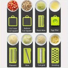 将图片加载到图库查看器,14-in-1 Kitchen Vegetable Chopper
