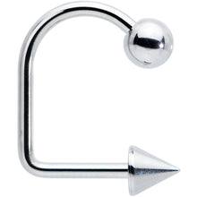 将图片加载到图库查看器,14G Stainless Steel LIPPYLOOP Ball Spike Labret