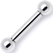Load image into Gallery viewer, 10G Stainless Straight Steel Barbell 1/2 5mm