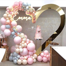 将图片加载到图库查看器,147pcs Pink Heart Shape Garland Arch Balloons Kit For Wedding Birthday Party Baby Showers Gender Reveal Girls Party Bridal Shower Girl Birthday Ballon Decoration