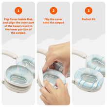 将图片加载到图库查看器,Sony WH-1000XM5 Earpad Sweat Covers - WC SweatZ