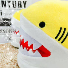 将图片加载到图库查看器,Warm Shark Womens Home Slippers Fashion Plush Winter Funny Elegant Women Slippers Cute Cartoon Shark Indoor Warm Home Cotton Slippers