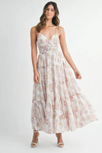 将图片加载到图库查看器,Floral Print Tiered Cami Maxi Summer Dress – Floral Maxi Dress, Tiered Maxi Dress, Cami Maxi Dress, Breezy Summer Dress, Bohemian Maxi Dress