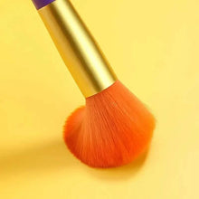 Load image into Gallery viewer, 15-Pieces: Rainbow Color High Quality Makeup Brush Set