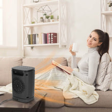 Load image into Gallery viewer, 1500W Electric Space Heater Ceramic Heater Fan with 3 Modes Remote Control Digital Display