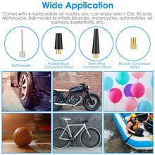 Load image into Gallery viewer, 150PSI Cordless Car Tire Pump 6000mAh Rechargeable Tire Inflator