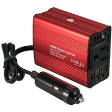 Load image into Gallery viewer, 150W Car Power Inverter 12V DC to 110V AC Converter with 3.1A Dual USB Car Charger