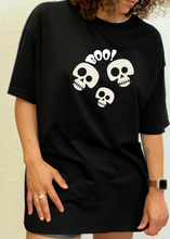 Load image into Gallery viewer, Halloween Boo Unisex Bamboo Viscose/Organic Cotton Short Sleeve Graphic T-Shirt