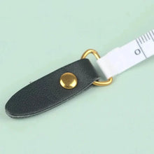 Load image into Gallery viewer, 1.5m Centimeter Inch Roll Tape Portable Retractable Vintage PU Leather Mini Tape