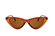 Load image into Gallery viewer, Luxury Modern Cat Eye Fashion Retro Classic Lady and Woman Sunglasses With Triange Frame With UV 400 Protection