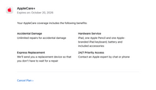 将图片加载到图库查看器,iPad Pro 13‑inch (2024) Nano‑Texture – M4 10‑Core CPU/GPU • Cellular 5G – 16GB RAM 1TB SSD • AppleCare+ 10/26