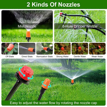 Load image into Gallery viewer, 164FT Drip Irrigation Kit Automatic Garden Irrigation System