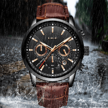 Load image into Gallery viewer, Men's Waterproof Watch With Chronometers Day View Sport Analog Watches Excellent Look Perfect Gift For Him