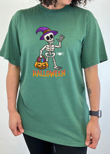 Load image into Gallery viewer, Happy Halloween Unisex Bamboo Viscose/Organic Cotton Short Sleeve Graphic T-Shirt
