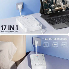 Load image into Gallery viewer, 17-in-1 Power Strip with Overload Protection