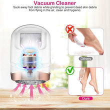 Load image into Gallery viewer, 17-Pieces Set: Electric Foot Callus Remover with Vacuum Foot Grinder Rechargeable