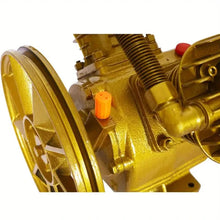 Load image into Gallery viewer, 3HP Air Compressor Pump 115PSI V-Type Twin Cylinder Air Compressor Pump