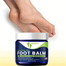 Load image into Gallery viewer, Tea Tree Oil Foot Balm Moisturizer for Dry Feet