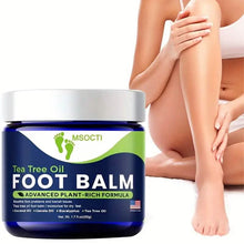 Load image into Gallery viewer, Tea Tree Oil Foot Balm Moisturizer for Dry Feet