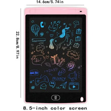 Load image into Gallery viewer, Digital LCD Writing Tablet with Stylus Pen – Reusable Wipeable Dry-Erase Doodle & Drawing Board