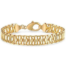 将图片加载到图库查看器,18K Gold Chunky Chain Bracelet
