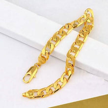 Load image into Gallery viewer, 18k Gold Filled Cuban Link Bracelet
