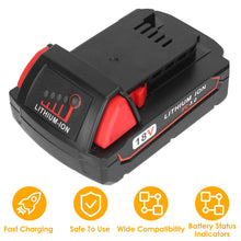 Load image into Gallery viewer, 18V Battery Replacement Compatible with Milwaukee M18 Cordless Power Tool