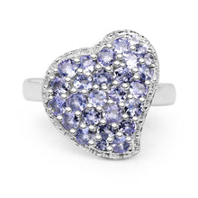Load image into Gallery viewer, 1.63 Carat Genuine Tanzanite .925 Sterling Silver Ring