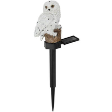 Load image into Gallery viewer, Solar LED Waterproof Premium Garden And Yard Lamp In Shape Of Owl With Stand And Solar Base Pathway Luxury Decoration