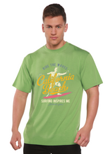 Load image into Gallery viewer, California Beach Men's Bamboo Viscose/Organic Cotton Short Sleeve Graphic T-Shirt