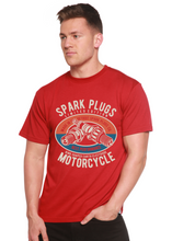 Load image into Gallery viewer, Spark Plugs Spun Bamboo® Men's Bamboo Viscose/Organic Cotton Short Sleeve Graphic T-Shirt