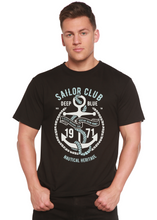 Load image into Gallery viewer, Sailor Club Spun Bamboo® Men's Bamboo Viscose/Organic Cotton Short Sleeve Graphic T-Shirt