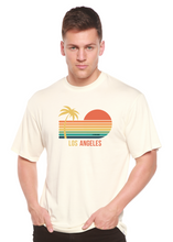 Load image into Gallery viewer, Los Angeles Unisex Bamboo Viscose/Organic Cotton Short Sleeve Graphic T-Shirt