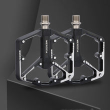 Load image into Gallery viewer, Bicycle Pedal Non-Slip Bike Pedals Aluminum Alloy Flat Platform Applicable Waterproof Cycling Accessories Bike Pedals Road Bicycle Pedals Cleats Set Clipless Pedals Compatible With Road Bikes