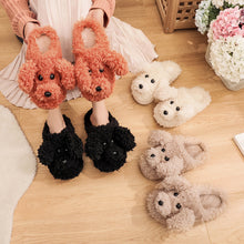 将图片加载到图库查看器,Couples Winter Pack Heel Cotton Shoes Women's Mens Slipper Winter Shoes New Fashion Casual Fur Plush Slides Winter Slippers For Women House Slippers Fluffy Soft Comfy Fuzzy Slippers Faux Fur Plush Anti-Skid Slippers
