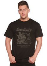 Load image into Gallery viewer, Sea Base Spun Bamboo® Men's Bamboo Viscose/Organic Cotton Short Sleeve Graphic T-Shirt