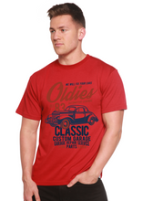 将图片加载到图库查看器,Oldies Spun Bamboo® Men's Bamboo Viscose/Organic Cotton Short Sleeve Graphic T-Shirt