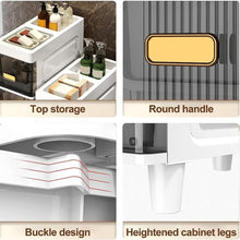 Load image into Gallery viewer, Slimline Multi-Drawer Storage Cabinet β 3, 4, or 6 Layer