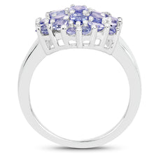 Load image into Gallery viewer, 2.03 Carat Genuine Tanzanite .925 Sterling Silver Ring