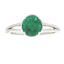 Load image into Gallery viewer, 1.28ct Emerald 14KT White Gold