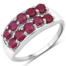 将图片加载到图库查看器,1.30 Carat Genuine Ruby .925 Sterling Silver Ring
