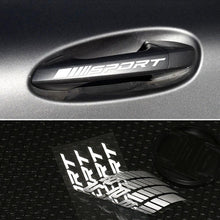Load image into Gallery viewer, 1Pair Car Rear View Mirror Sticker Reflective Decal Vinyl Sticker Decal Stripe Sticker Car Rear View Mirror Stickers Car Body Stickers Waterproof Reflective Car Side Stickers Auto Side Stripe Decals Side Mirror Reflective Decals Auto Rearview Stickers