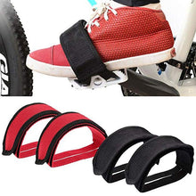 将图片加载到图库查看器,1pair Nylon Bicycle Pedal Straps Toe Clip Foot Strap Belt Adhesively Bicycle Pedal Tape Fixed Gear Bike Cycling Cover Universal Bicycle Fixed Strap Anti-Slip Double Adhesive Pedal Toe Clip Strap Cycling Pedal Accessory