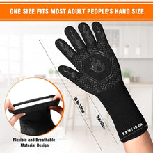 将图片加载到图库查看器,1PC 1472 Degrees Extreme Heat Resistant Grilling Glove for BBQ Oven Smoker Stove Firepit Fryer Barbeque Oven Mitt BBQ Gloves Heat Resistant Oven Mitts Grilling Gloves