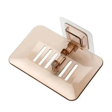 Load image into Gallery viewer, 1PC Bathroom Shower Soap Box Dish Storage Plate Tray Holder Case Wall-mounted Soap Holder Housekeeping Container Soap Dish Drainer Tray - Suction Cup Soap Dish Holder Wall Mounted for Bathroom Shower Pack
