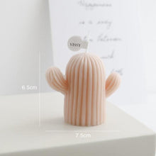 Load image into Gallery viewer, 1pc Cactus Candle Handmade Delicate Cactus Candles For Birthday Party Wedding Spa Home Decoration Romantic Cute Soy Wax Aromatherapy Small Scented Relaxing Birthday Wedding Party Gift Home Decor