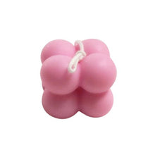 Load image into Gallery viewer, 1pc Cube Wax Geometry Candle Soy Wax Candles Beautiful Art Candle Present Statue Scented Candles Decoration for Wedding Home Decor Candle Shaped Candles Wax Smokeless Oil Aromatherapy Candle For Christmas Wedding Home Decor