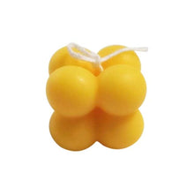 Load image into Gallery viewer, 1pc Cube Wax Geometry Candle Soy Wax Candles Beautiful Art Candle Present Statue Scented Candles Decoration for Wedding Home Decor Candle Shaped Candles Wax Smokeless Oil Aromatherapy Candle For Christmas Wedding Home Decor
